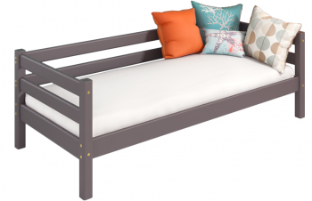 Кровать Соня с задней защитой, вариант 2 в Купино - mebel154.com