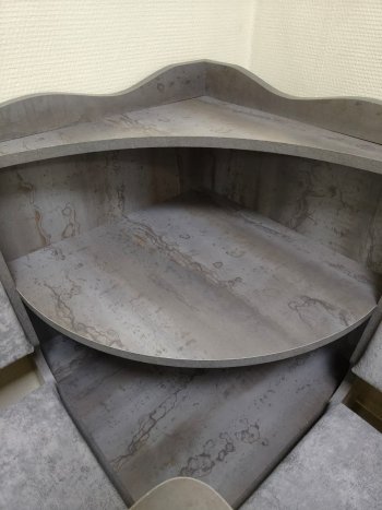 Кухонный уголок Миссия с полкой ткань в Купино - mebel154.com