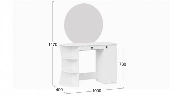 Стол туалетный «Соло» Тип 1 в Купино - mebel154.com