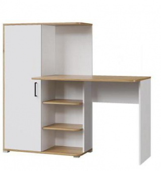 Стол со шкафом STIF белый(правый/левый) в Купино - mebel154.com