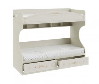 Кровать Лючия с приставной лестницей ТД-235.11.01 в Купино - mebel154.com