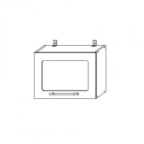 Гарда ВПГС 500 шкаф верхний горизонтальный со стеклом в Купино - mebel154.com