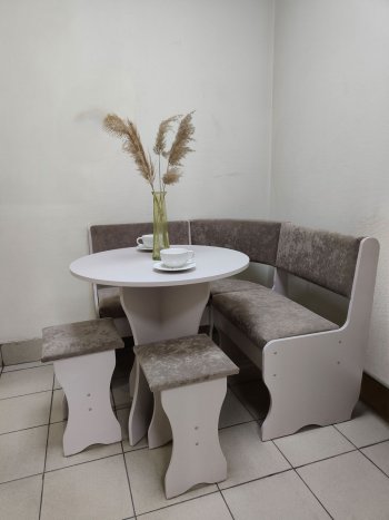 Кухонный уголок Лотос ткань в Купино - mebel154.com