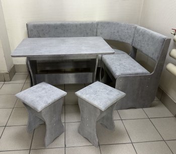 Кухонный уголок Миссия V велюр (сириус) в Купино - mebel154.com