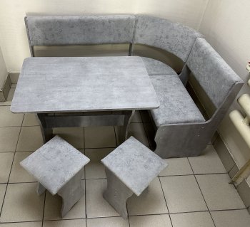 Кухонный уголок Миссия V велюр (сириус) в Купино - mebel154.com
