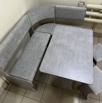 Кухонный уголок Миссия V велюр (сириус) в Купино - mebel154.com