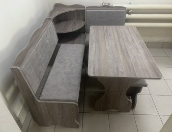 Кухонный уголок Миссия с полкой, ткань(локи) в Купино - mebel154.com