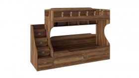 Кровать двухъярусная с приставной лестницей Навигатор в Купино - mebel154.com