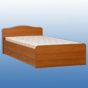 Кровать двуспальная с ящиками в Купино - mebel154.com
