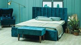Кровать 1600  Юнона с ПМ в Купино - mebel154.com