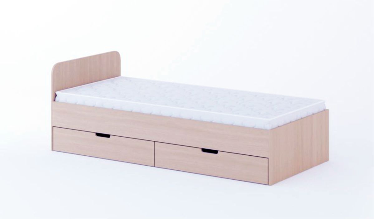 Кровать с ящиками Фиджи в Купино - mebel154.com