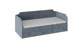 Кровать с мягкой обивкой и ящиками Кантри Тип 1 (900) в Купино - mebel154.com
