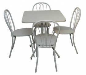 Набор стол пластиковый, 4 стула в Купино - mebel154.com