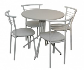 Набор стол пластиковый, 4 стула в Купино - mebel154.com