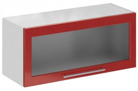 Олива ВПГС 800 шкаф верхний горизонт. стекло в Купино - mebel154.com