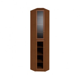 Шкаф для книг угловой фасад Стекло 10 Марракеш в Купино - mebel154.com