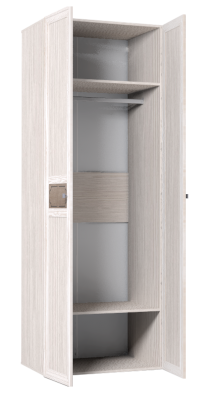 Шкаф для одежды 2-х дверный 54 Карина в Купино - mebel154.com