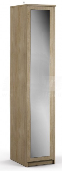 Шкаф однодверный с зеркалом Веста СБ-2260  в Купино - mebel154.com