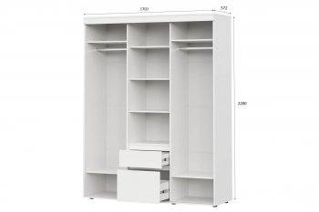 Шкаф-купе Одри 1.7м в Купино - mebel154.com