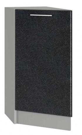 Валерия-М металлик (каркас НТ 300, фасад Ф-20) Шкаф нижний торцевой однодверный в Купино - mebel154.com